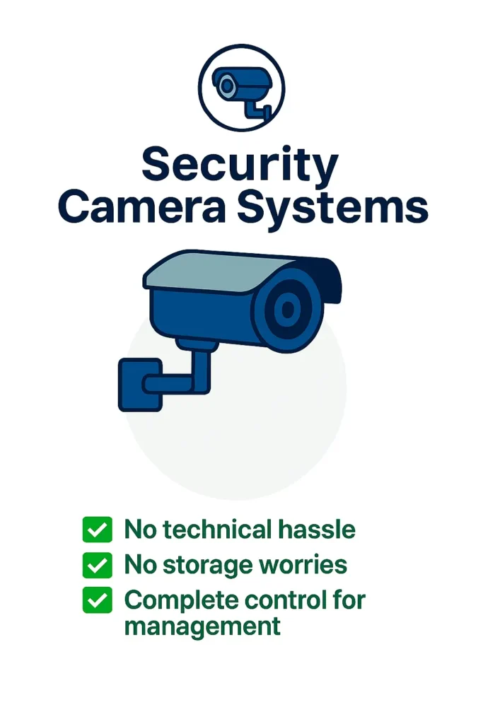 Camerabewaking voor VvE – professionele beveiligingscamera’s met installatie, beheer en gebruiksgemak voor appartementsgebouwen.